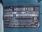 Makita 13 Lb  Demolition Hammer - Hm0810b W case Tested   Works  2