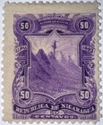 Travelstamps  1893 Nicaragua Stamps Scott  56-50c  Arms Of Nicaragua Mint Hinged