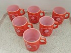 Lot Of 6   Vintage   Fire King   Oven Proof  the Wisner Electric Co   Coffee Cup