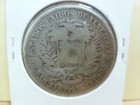 1903 Venezuela 5 Bolivares Silver Coin