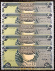 Iraq 500 Dinars Year 2018 Unc 5 Pcs Lot World Paper Money