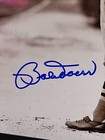 Bobby Doerr Boston Red Sox Fielding Signed Autograph 8x10 Photo Bas Beckett Coa