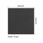 25 Sheet Origami Paper Black 10x10 Inch Square Sheet
