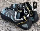 La Sportiva Tarantulace Climbing Shoes Womens 6 Blue Gray Lace Up Fast Shipping