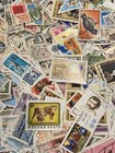 Vintage Stamp Lot Collection Junk Drawer 250  Stamps From Around The World Used