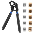 11pcs Panel Fixing Clamps With Pliers Auto Body Panel Holding Tools   Welding