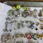 Single Earring Lot Of 125 Clip On All Vintage For Crafting Or Wearing