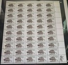 Scott  1934  Frederick Remington  Sculptor  1981 Full Mint Sheet Of 50  Nh