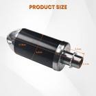 Threaded Exhaust Muffler For Predator 212cc 196cc 6 5hp Gas Mini Bike Go Kart