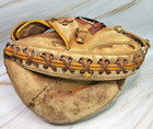 Vintage Rawlings Rcm8 Ted Simmons Rht Baseball Glove Catchers Mitt Leather 33 5 