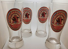 Anheuser-busch Brewing St Louis Lager Beer Glassware Set Of 4   Tin Set Coasters