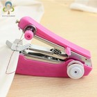 Portable Mini Handheld Sewing Machine Manual Tailor Stitch Tool Home Travel Usa