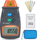 Professional Digital Laser Photo Tachometer Non Contact Rpm Tach