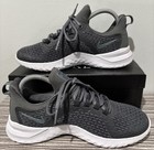 Nike Renew Rival Women   s Size 8 Running Athletic Shoes Charcoal Gray blue Logo