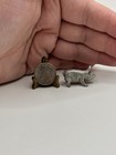 Vintage Spoontiques Pewter Miniature Pig Figurine Tiny Trinket
