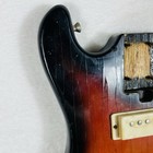 Vintage Teisco Or Harmony Electric Guitar Body W  Pickups And Hardware Untested