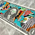 Dollar Bill Runner Rug Money Carpet Graffiti Pop Art Area Rug Floor Mat Non-slip