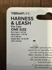 Vibrant Life Teal Harness Leash For Kitty Cats 5-10 Lbs