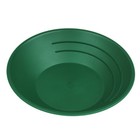 Green Plastic Gold Pan 10  - Prospecting Tool For Gold Panning   Mining