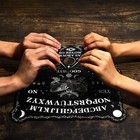 Black Ouija Wooden Board Game Spirit Hunt Planchette Accessories Games Supplies