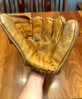 Ted Williams Leather Baseball Glove Mit Vintage 1950 s