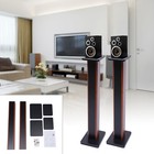 35 4  wood Bookshelf Speaker Stands Studio Monitor Speaker Stand Column  Pair