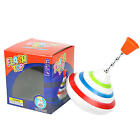 Push Down Spinning Top Toy With Led And Music Flashing Music Gyro For Kids