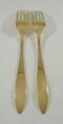 Vintage Dirigold Dirilyte Goldware Regal Flatware Silverware Dinner Fork