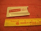 Rare  Vintage Firestone Advertising Promotional Rain Bonnet Hat Cap  Free Ship 