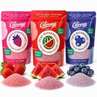 Cotton Candy Sugar Floss Sugar For Machines  3-pack  Strawberry Blueberry