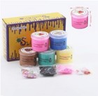 5 Pack Butter Slime Kit     Soft Non-sticky Sludge Toy Gift For Kids