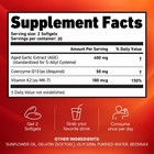 Resilia Odorless Aged Garlic 600mg Softgels  Coq10   K2  60ct Each  3 Pack