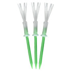4 Yards More 4  Extreme Green Reduced Friction Plastic Durable Golf Tees