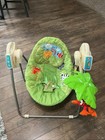 Vintage Fisher Price Rainforest Swing W music Open Top Take Along