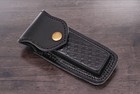 Custom Made Genuine Cow Leather Knife Sheath For Folding Pocket Knife  1582