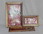 Vintage Wooden   Tin 3 Different Passing Show Cigarette Adv Sign Board  England