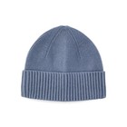 Time And Tru Womens Beanie Hat Gloves Scarf Set 3-piece Insignia Blue One Size