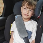  Seat Belt Pillow For Kids  Extra Soft Toddler Travel Large  pack Of 1  Grey
