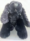Vintage Russ Thunder Black Cocker Spaniel Plush Stuffed Dog  Great Condition  