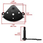Caltric Steering Gear For John Deere X330 X350 X380 Am143342