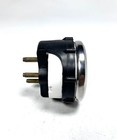 Faria Gp9986b  White   Chrome Bezel Trim Up down Meter Gauge 2  
