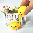 Vomiting Egg Slime Toy Gift Funny Prank Squeeze Stress Ball Puking Yolk Novelty