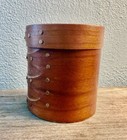 Bent Wood Shaker Style Yarn String Thread Dispenser W string Vintage