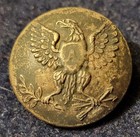 Pre Civil War Silvered United States Artillery Button Albert  Ay-66 67-type