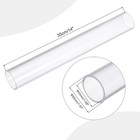 Meccanixity 2 Inch Clear Pvc Rigid Tube Round Pipe 43mm Id 50mm Od 14  High Impa
