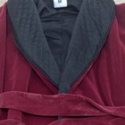 Men Smoking Jackets Shawl Lapel Nightgown Bathrobe Lounge Sleepwear Party Dinner