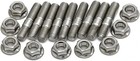 Exhaust Manifold Stud Kit 9 Pcs 304 Stainless Steel Exhaust Manifold Bolts For H