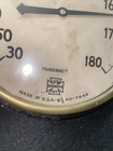 Antique U s  Gauge Co  N y  Temperature Pressure Gauge 9  Poss From Ship train