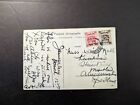 1927 Palestine Postcard Cover Jerusalem To Stuartfield Aberdeenshire Scotland