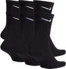 New Nike Everyday Plus Cushion Unisex Crew Socks - Black  Size L   3 Pairs 
